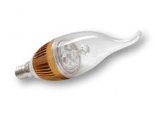 Светодиодная лампа E14 3 PLT 3W 220V CANDLE GOLD Светодиодная лампа E14 3 PLT 3W 220V CANDLE GOLD